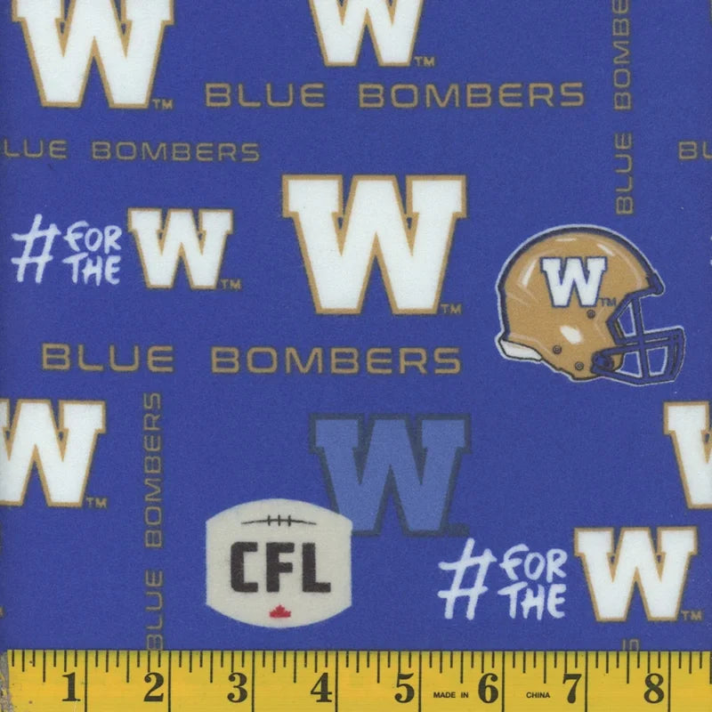 CFL Winnipeg Blue Bombers Flannel 1392BLUE 141961