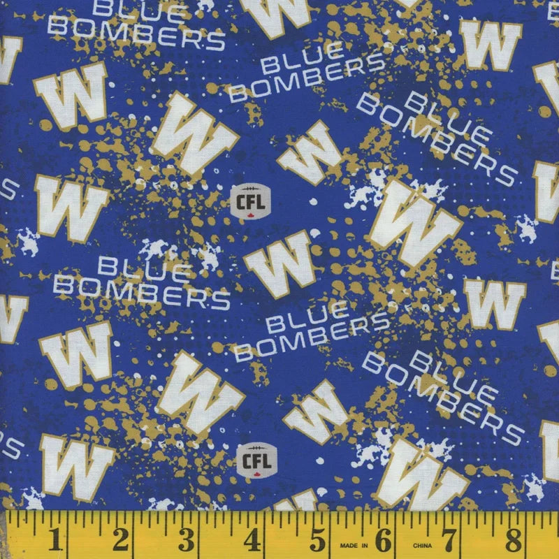 CFL Winnipeg Blue Bombers Cotton 835BLUE 142488