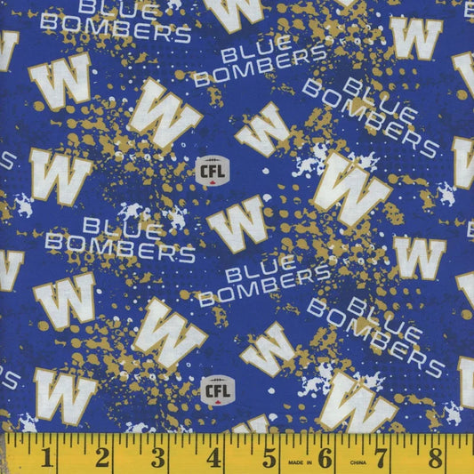CFL Winnipeg Blue Bombers Cotton 835BLUE 142488