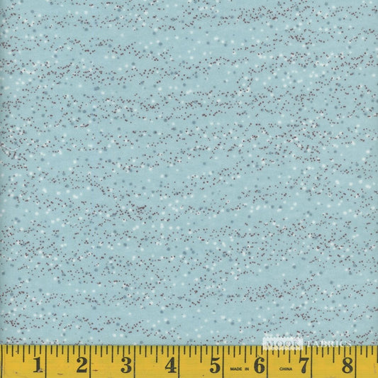 Little Dot Teal Flannel 121688