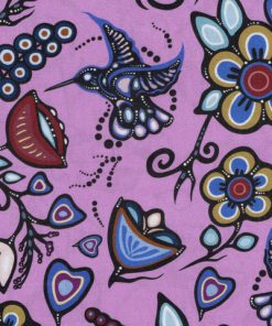 Ojibway Florals Lavender JT OF06 LVDR