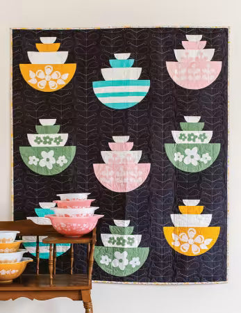 Retro Curved Pieced Quilt Patterns