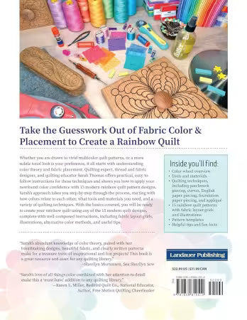 Rainbow Quilt Pattern Color Method