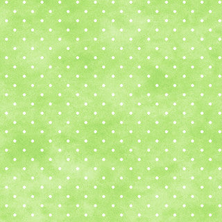Playtime Flannel Tiny Dot Green MASF10690-G