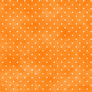 BOLT END 38" Playtime Flannel Tiny Dot Orange MASF10690-O