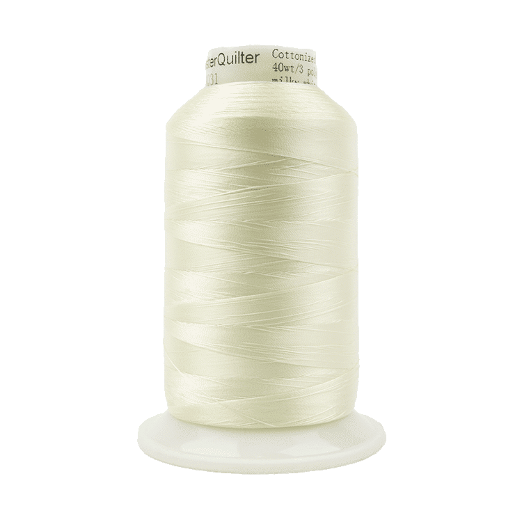 Wonderfil Master Quilter MQ31 Milky White