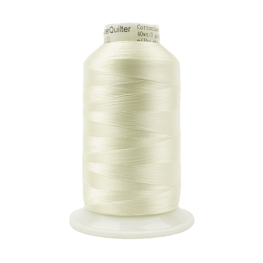 Wonderfil Master Quilter MQ31 Milky White
