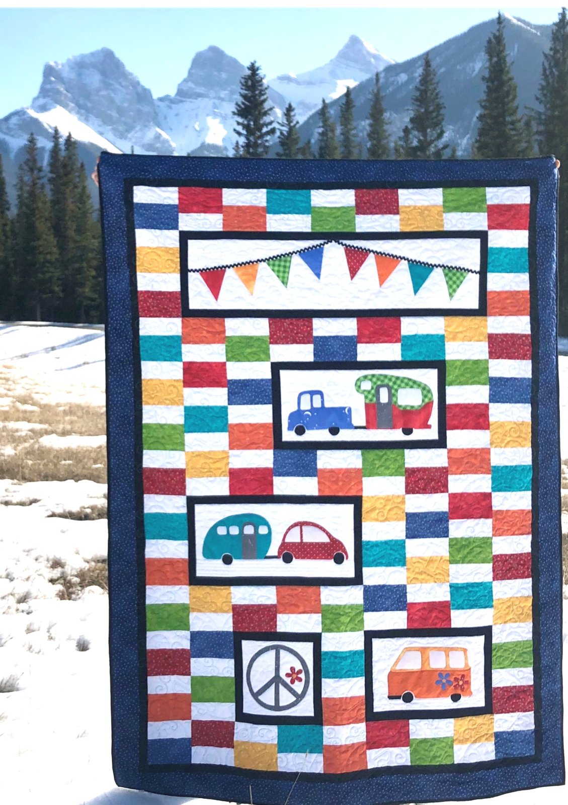Movin On Quilt Pattern