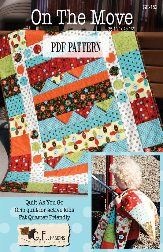 On The Move Quilt Pattern
