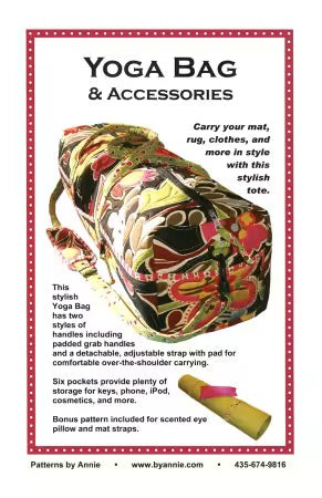 Yoga Bag Pattern