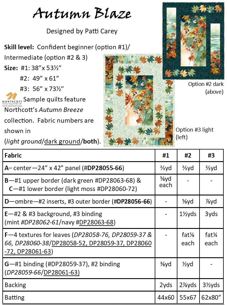 Autumn Blaze Pattern
