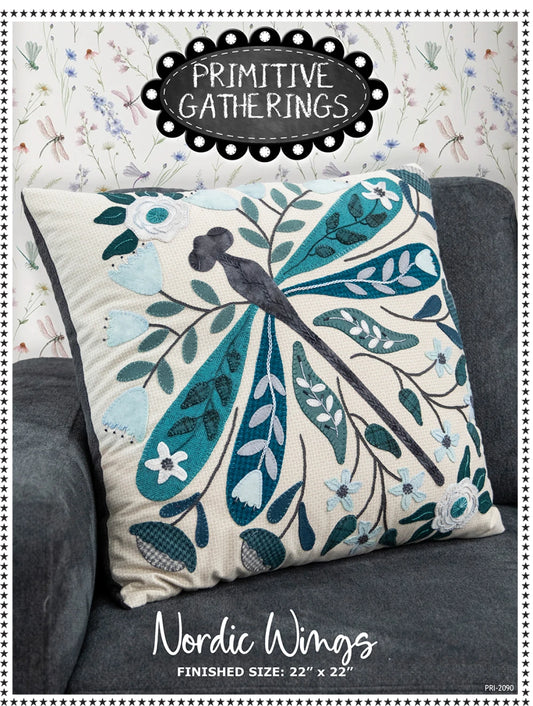 Nordic Wings Pillow Pattern