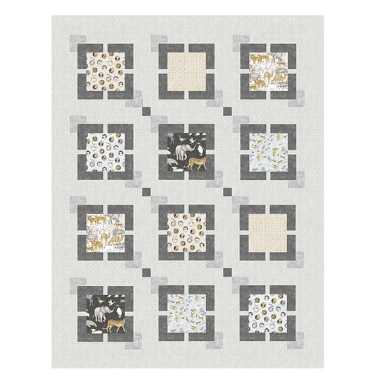 Two By Two Quilt Pattern