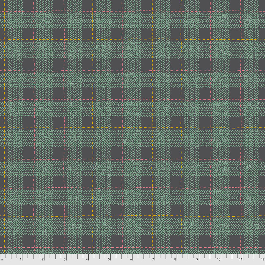 Forest Floor PWRH023 Gray Plaid