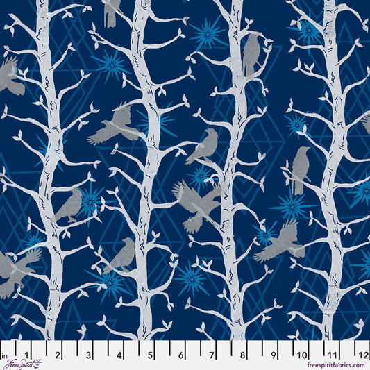 The Wisdom PWVW054 Indigo The Trees