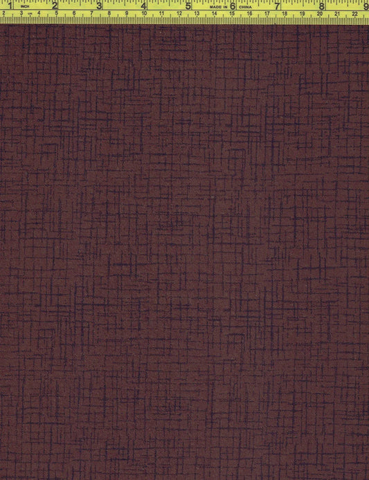 QC Extra WIDE Betula Flannel Brown RI9022 F 15