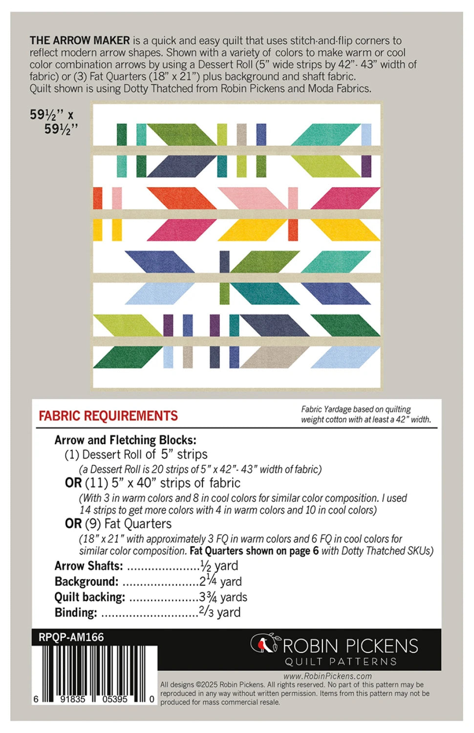 The Arrow Maker Quilt Pattern