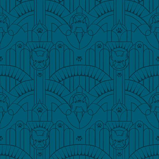 Dog Park 52097-15 teal