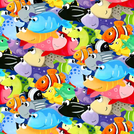 Under the Sea SB20420 999 Allover Fish