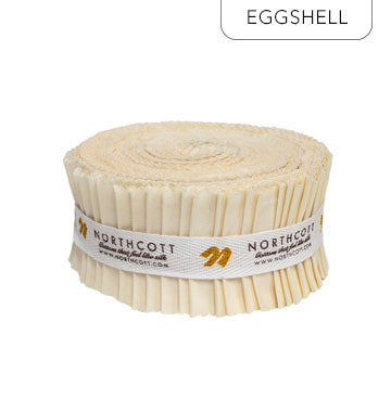 Northcott Jelly Roll Eggshell  SCWEG40 10