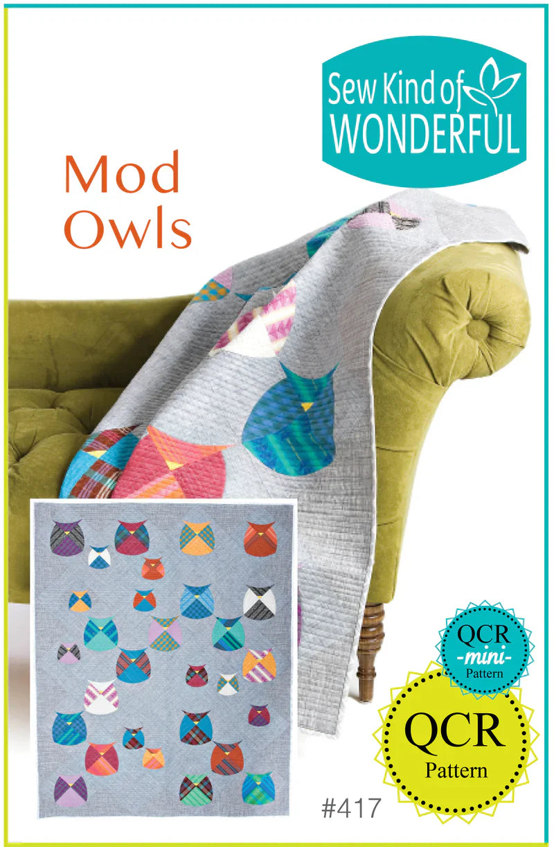 Mod Owls Quilt Pattern