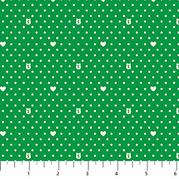 1 Meter Cut Squishmellows SQ1005 74 Green Dots