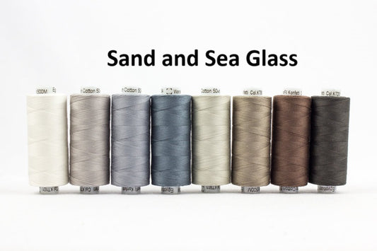 Konfetti Color Set Thread Packs Sand and Sea