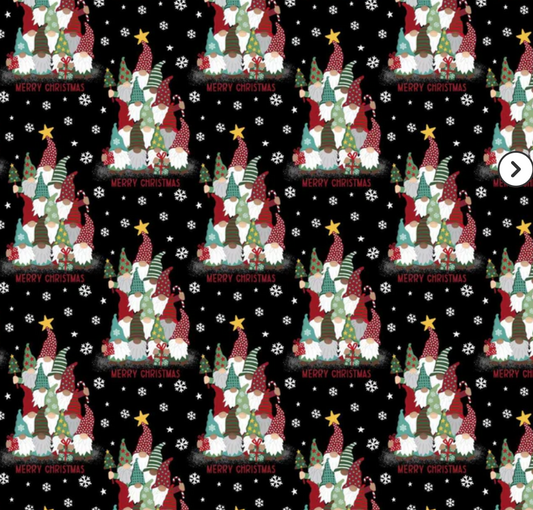 Be Merry Gnome Tree 22280-BLK-CTN-D