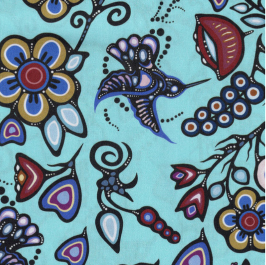 Ojibway Florals JT-0F06-SEAF