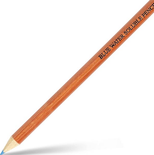 Blue Water Soluble Pencil