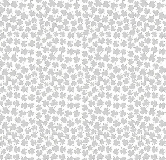 C2352 Whiteout Packed Mini Four Leaf Clovers White