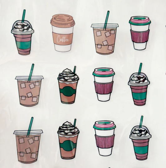 Sew Hungry Hippie Vinyl Coffee Cup
