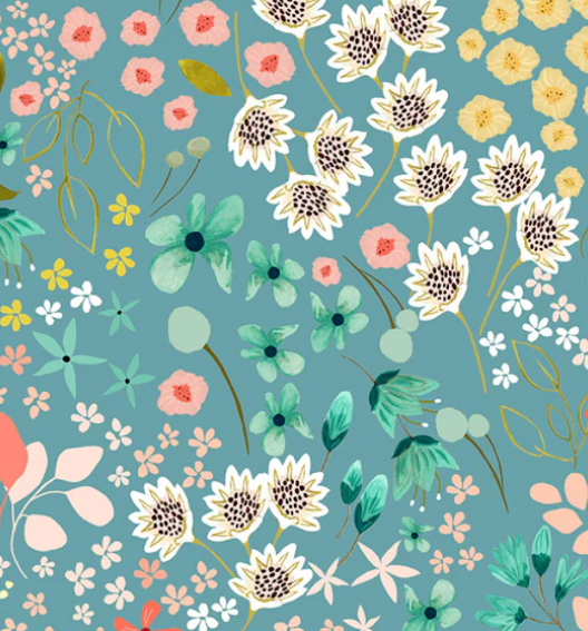 Serenity Blooms 724509 Blue