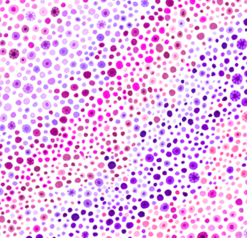 Bubble Up WIDE Backing 3031 6826 136 Purple/Pink