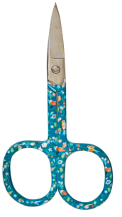Hobby Gift Teal Floral/Birds  Embroidery Scissors