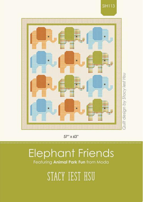 Elephant Friends Quilt Pattern