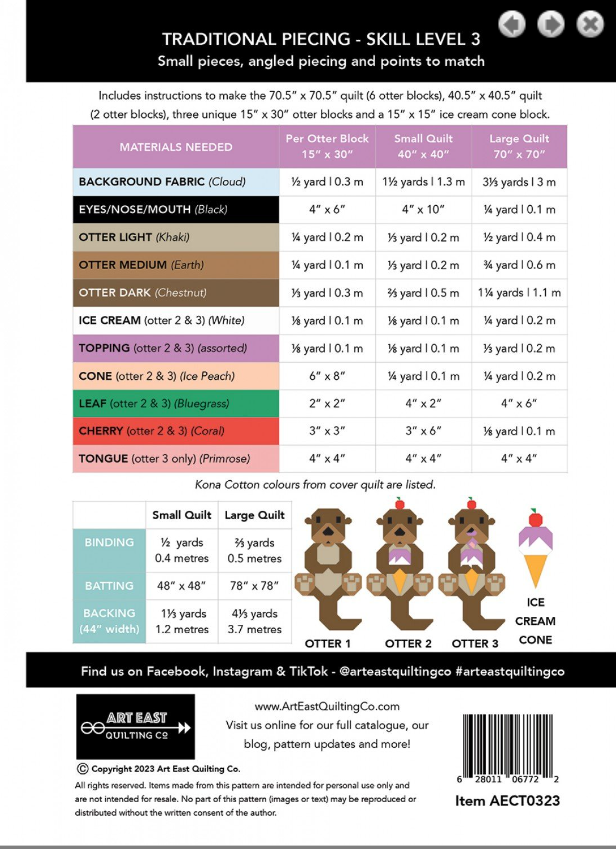 Cool Treats Pattern