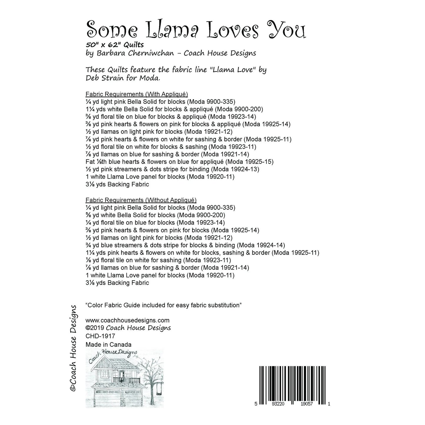 Some Llama Loves You Pattern
