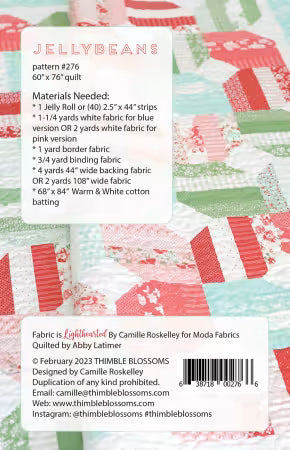 JellyBeans, Thimble Blossoms Quilt Patterns