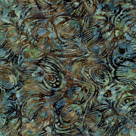 Tonga Batik B3329 Spruce