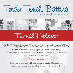 Tendertouch 45" Thermal Polyester