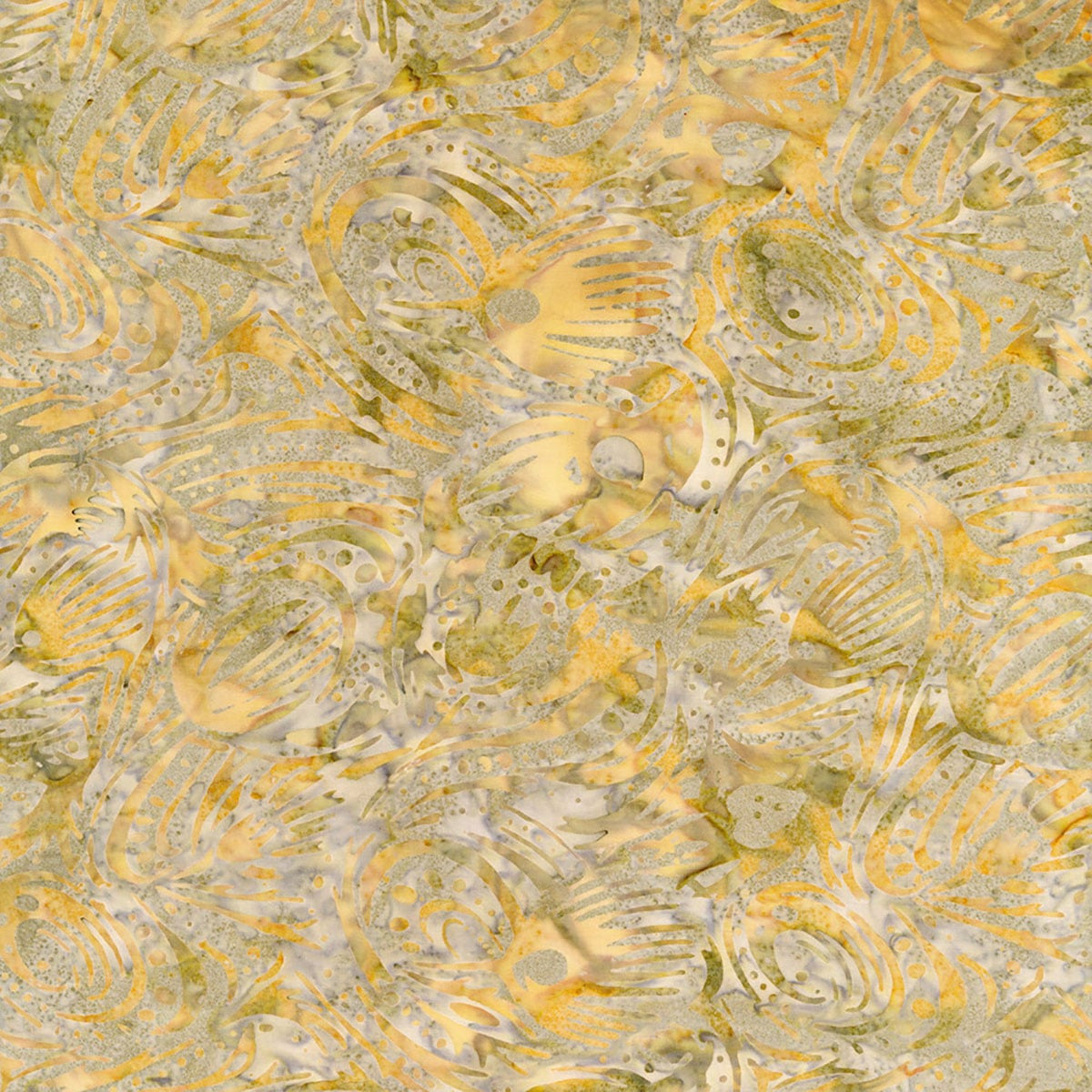 Tonga Batik B3329 Putty Thistle Bloom