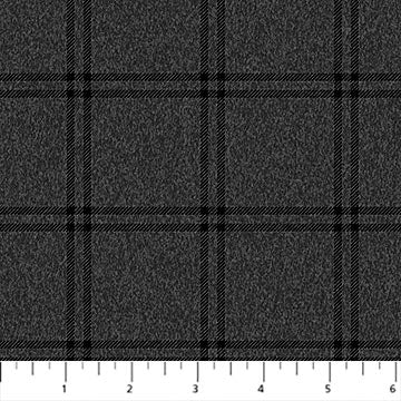 West Creek Flannel Charcoal Black  W23910 98