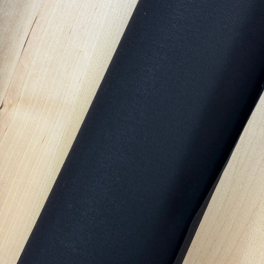 1/2 Meter Cut Yukon Waxed Canvas Black