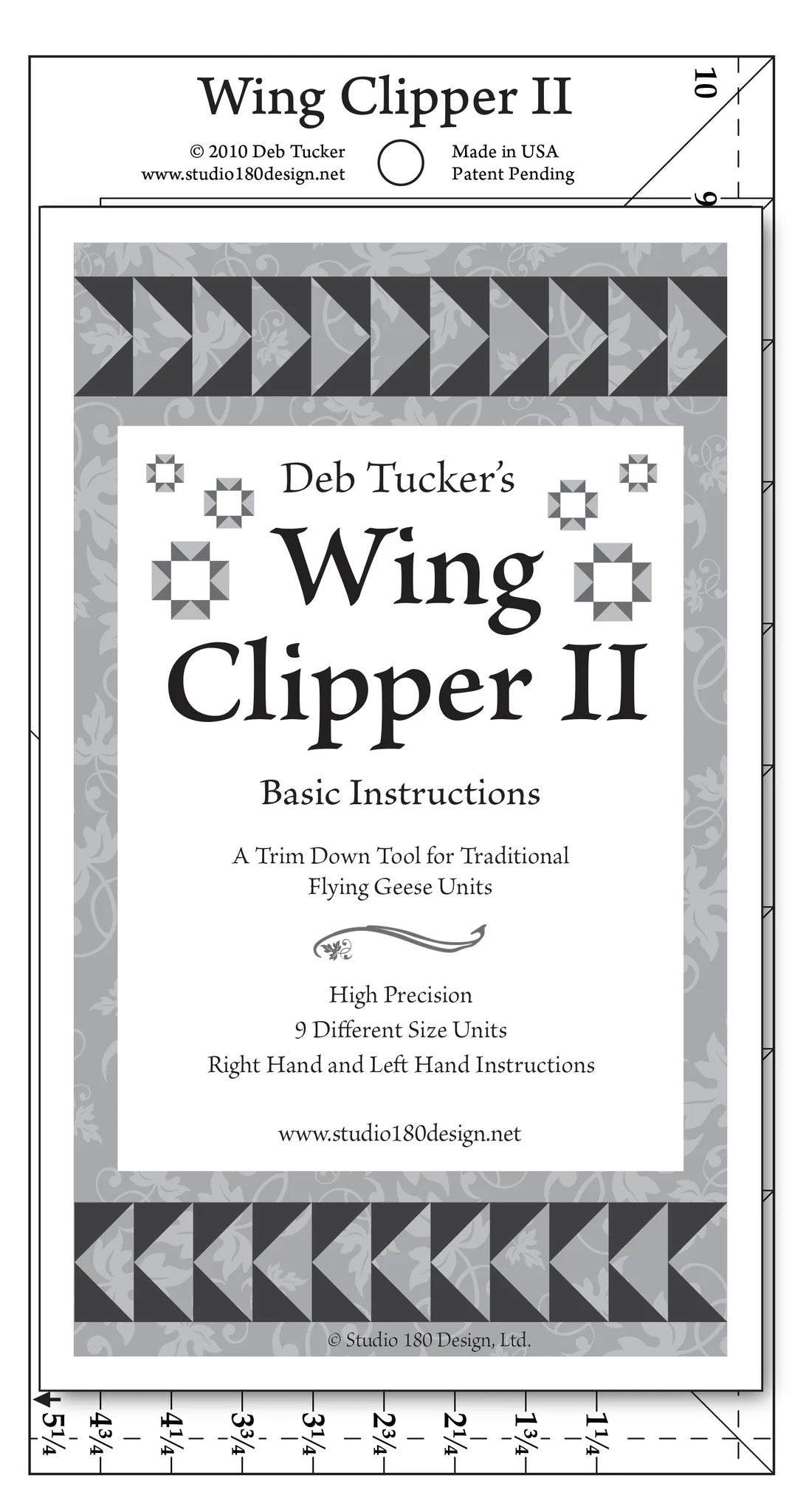 Wing Clipper 2 Ruler