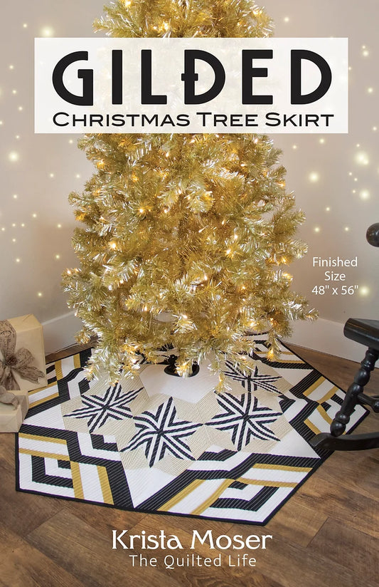 Gilded Christmas Tree Skirt Pattern