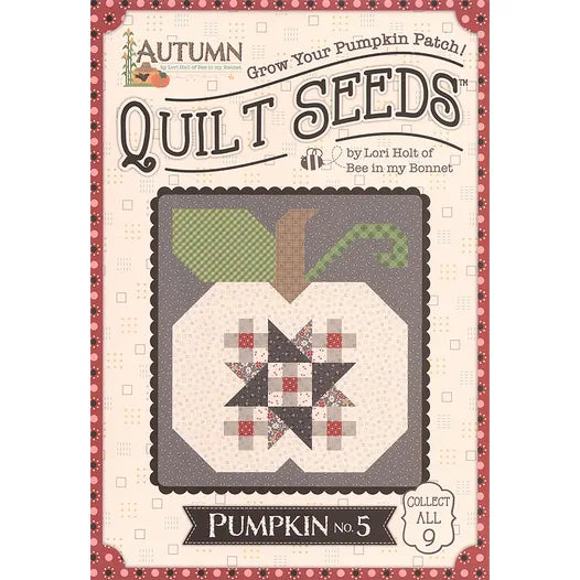 Quilt Seeds Pumpkin #5 Quilt Block Kit
