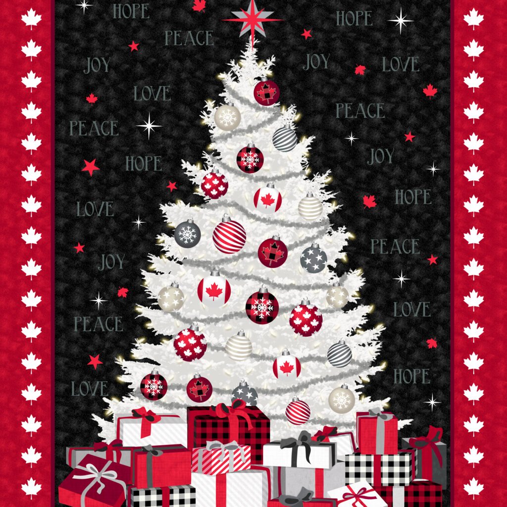 Canadian Christmas 2 Panel