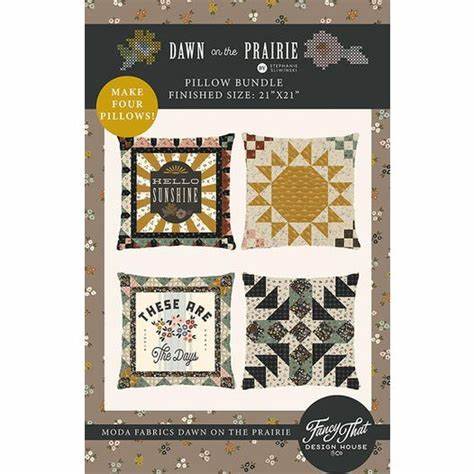 Dawn On The Prairie Pillow Bundle Pattern