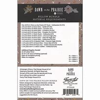Dawn On The Prairie Pillow Bundle Pattern